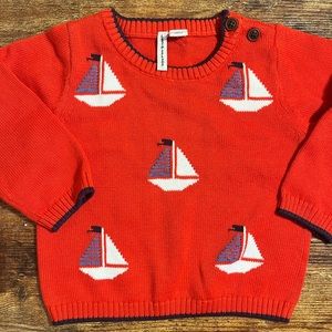 Janie and Jack sailboat sweater